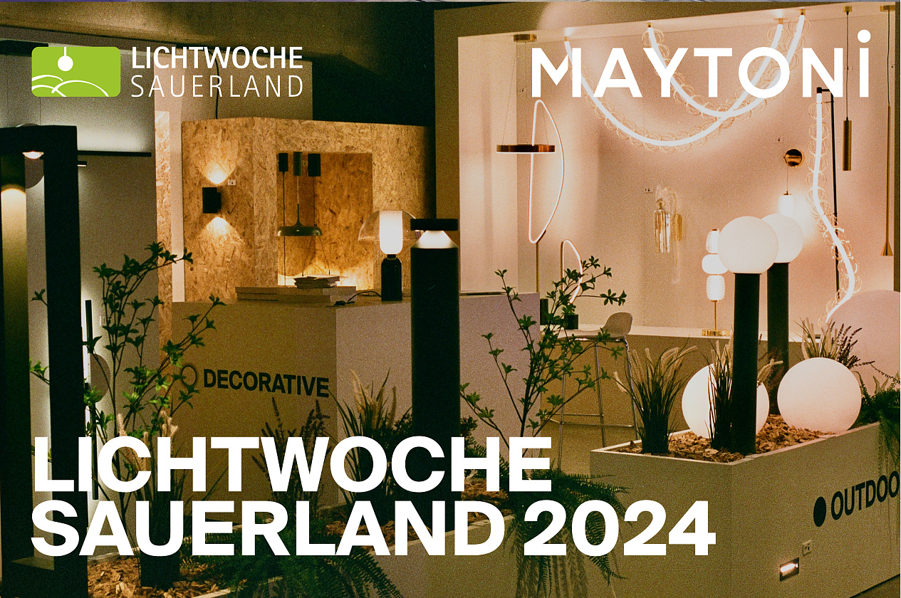 Maytoni Lighting impresses Lichtwoche Sauerland 2024 visitors with stunning designs and cutting-edge concepts